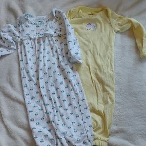 Newborn nightgown set